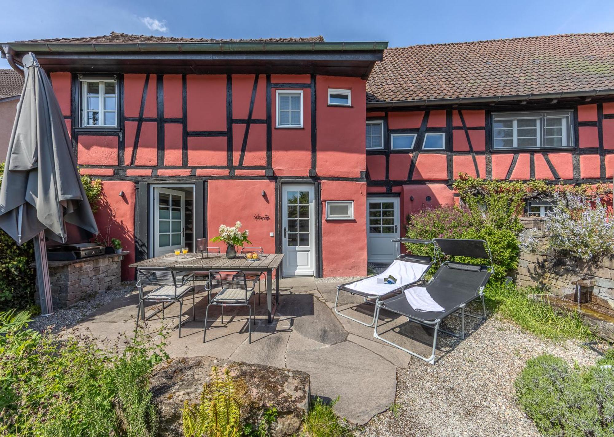אוהנינגן Ferienhaus Oberstaader Fewo Maisonette מראה חיצוני תמונה
